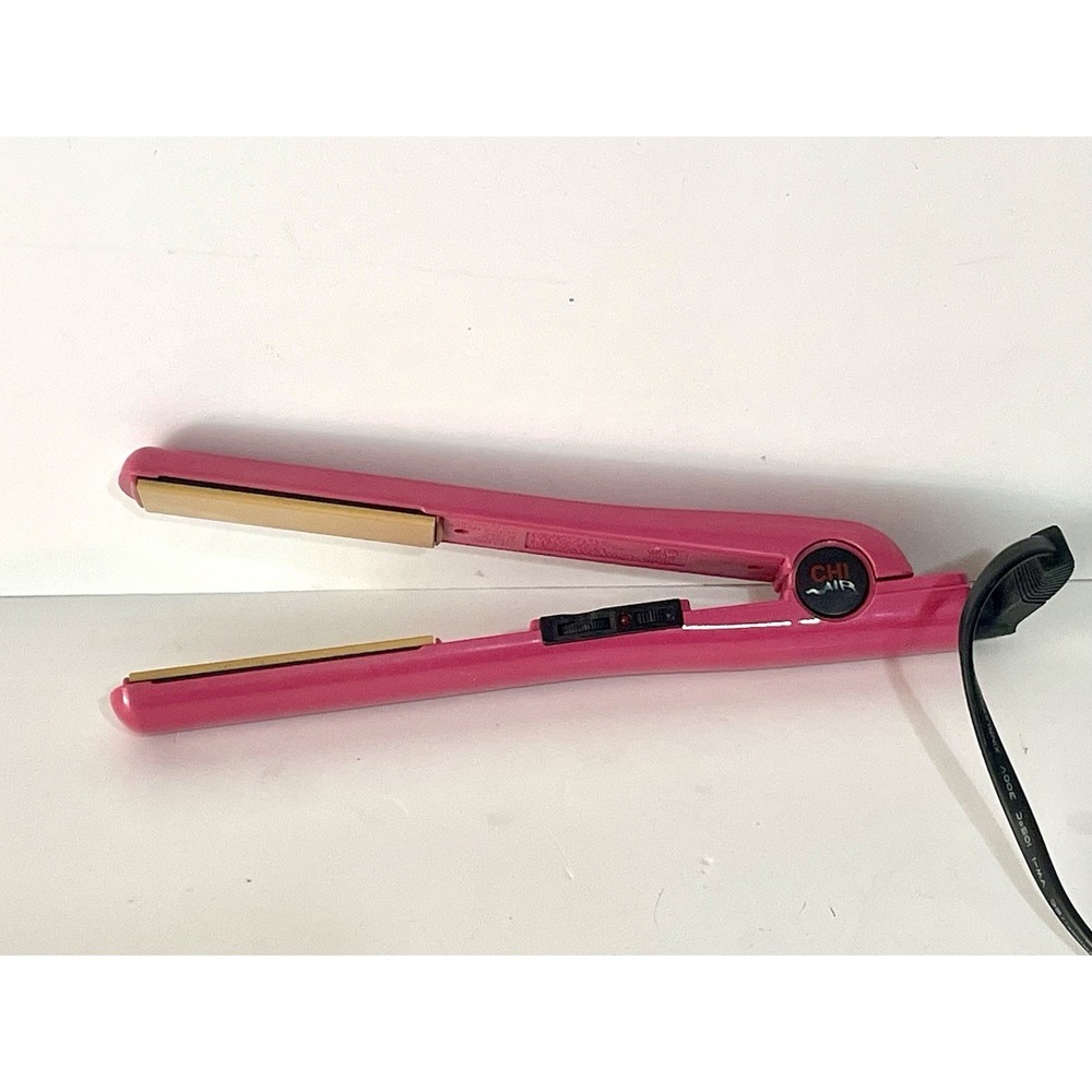 CHI Air Straightener Pink Magenta Temperature Control Iron 1 Inch